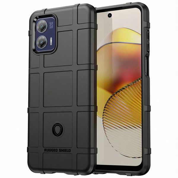 imoshion Rugged Shield Backcover Motorola Moto G73 - Schwarz