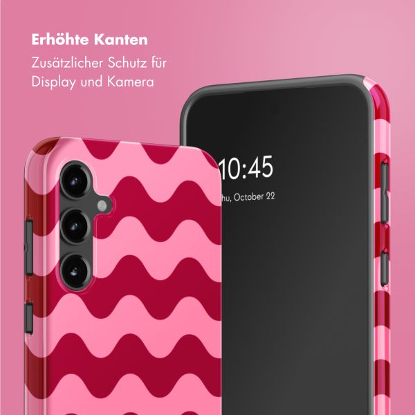 Selencia Vivid Back Cover Samsung Galaxy S23 FE - Wave Vibes Lipstick