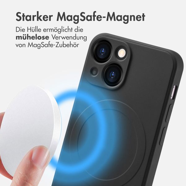 imoshion Color Back Cover mit MagSafe Apple iPhone 13 Mini - Schwarz