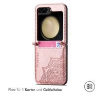 imoshion Mandala Klapphülle Samsung Galaxy Z Flip 5 - Rosé gold