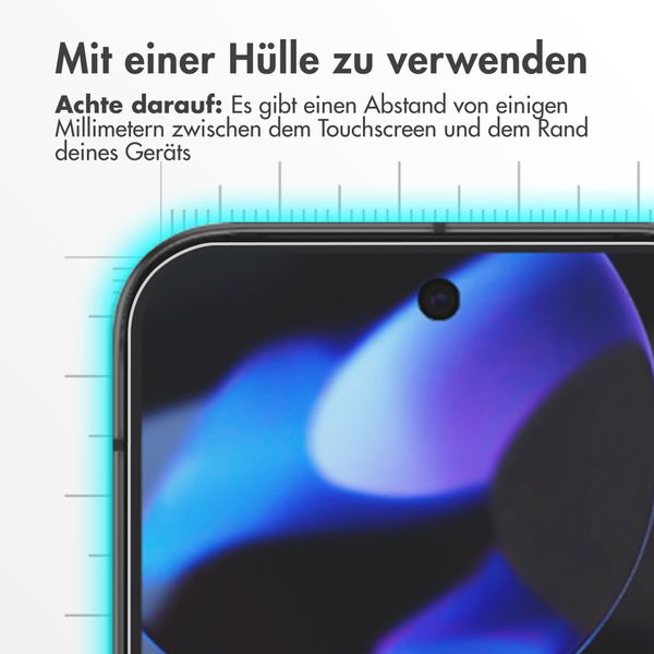 Accezz Screen Protector aus gehärtetem Glas Google Pixel 9 / 9 Pro