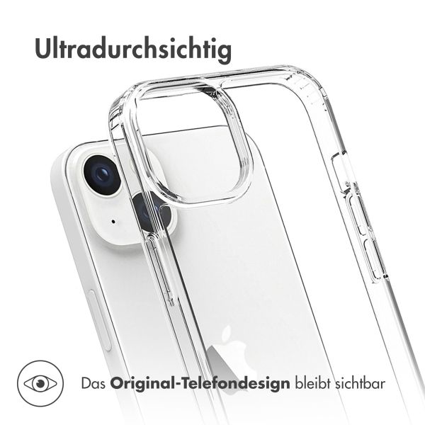 Accezz Xtreme Impact Backcover für das Apple iPhone 14 - Transparent