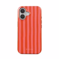 Burga Tough Back Cover MagSafe Apple iPhone 16 - Pomegranate