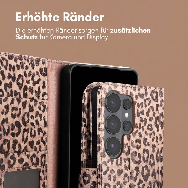 imoshion Design Klapphülle Samsung Galaxy S26 Ultra - Leopard Mood