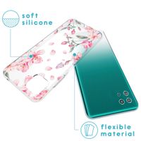 imoshion Design Hülle Samsung Galaxy A22 (5G) - Blossom Watercolor