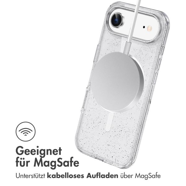 imoshion Sparkle Back Cover mit MagSafe Apple iPhone Air - Transparent