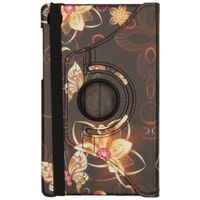 imoshion 360° drehbare Design Tablet Klapphülle Samsung Galaxy Tab A7 Lite - Butterfly Flower