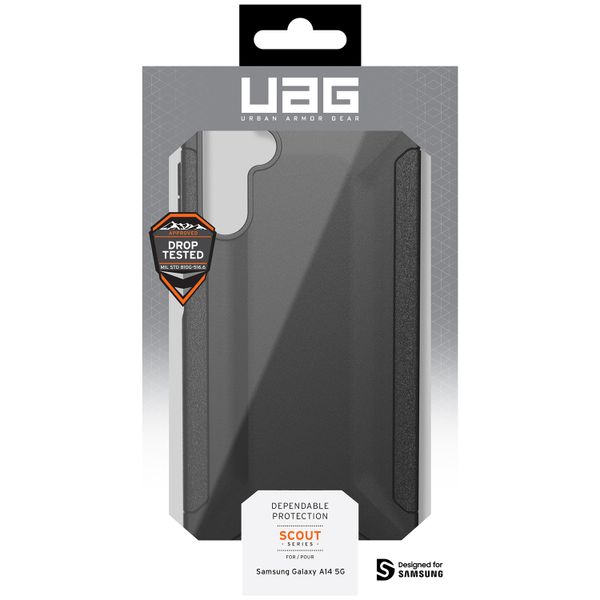 UAG Scout Backcover für das Samsung Galaxy A14 (5G) - Schwarz