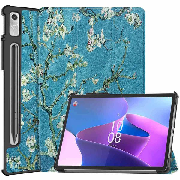 imoshion Design Trifold Klapphülle für das Lenovo Tab P11 Pro (2nd gen) - Green Plant