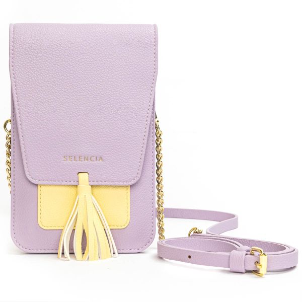 Selencia Handytasche Elegance - Violett