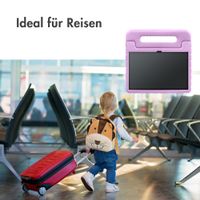 imoshion Schutzhülle mit Handgriff kindersicher für das iPad 11 (2025) 11 Zoll / iPad 10 (2022) 10.9 Zoll - Lila