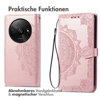 imoshion Mandala Klapphülle für das Xiaomi Redmi A3 - Rose Gold