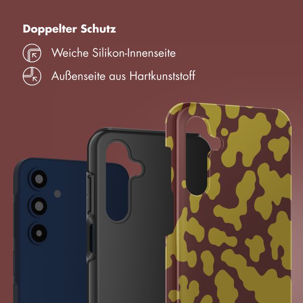 Selencia Vivid Back Cover Samsung Galaxy A16 - Moo'd Olive Dust