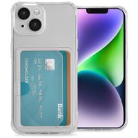 imoshion Soft Case Back Cover mit Kartenhalter für das Apple iPhone 14 Pro - Transparent