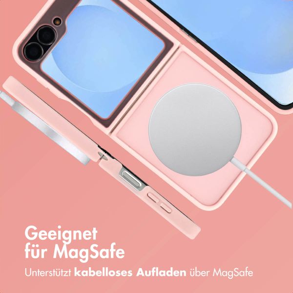 imoshion Color Guard Back Cover mit MagSafe Samsung Galaxy Z Flip 7 FE - Rosa