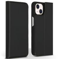 Accezz Premium Leather Slim Klapphülle Apple iPhone 13 - Schwarz