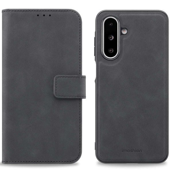 imoshion Entfernbare 2-1 Luxus Klapphülle Samsung Galaxy A26 - Schwarz