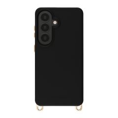 Selencia Rivièra Backcover mit MagSafe mit abnehmbaren Haken Samsung Galaxy S26 - Velvet Black