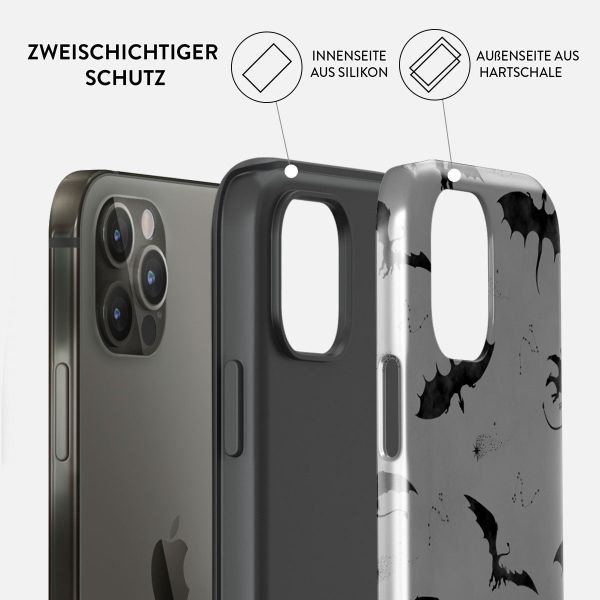 Burga Tough Back Cover MagSafe Apple iPhone 12 (Pro) - Draco
