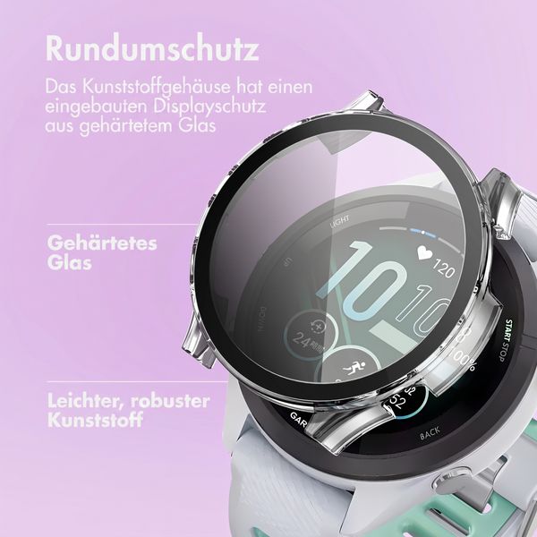 imoshion Full Cover Hard Case Garmin Forerunner 265S - Transparent