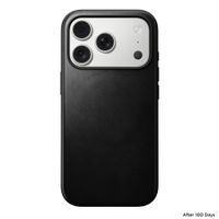Nomad Modern Horween Leather Case Apple iPhone 17 Pro - Schwarz
