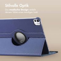 imoshion 360° drehbare Klapphülle Apple iPad Air 11 Zoll (2026) M4 / (2025) M3 / (2024) M2 / Air 5 (2022) / Air 4 (2020) / Pro 11 (2018/2020) - Dunkelblau