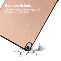 imoshion Trifold Klapphülle Apple iPad Air 13 Zoll (2025) M3 / (2024) M2 - Rosé gold