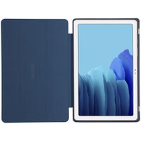 Accezz Smart Silicone Klapphülle Samsung Galaxy Tab A7 - Dunkelblau