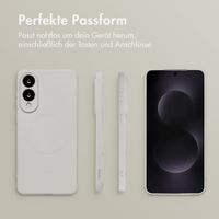 imoshion Color Back Cover mit MagSafe Samsung Galaxy S25 Edge - Beige