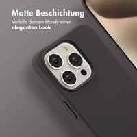 imoshion Color Backcover mit abnehmbarem Handykette und MagSafe Apple iPhone 15 Pro - Black Coffee