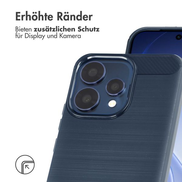 imoshion Brushed Back Cover Oppo Reno15 (5G) - Dunkelblau