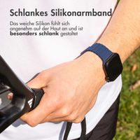 imoshion Athletic Silikonarmband für Apple Watch | 44/45/46/49 mm - Dunkelblau