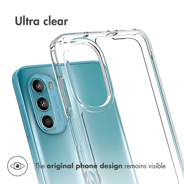 Accezz Xtreme Impact Case für das Motorola Moto G52 / G82 - Transparent