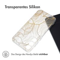 imoshion Design Hülle Samsung Galaxy A35 - Golden Leaves