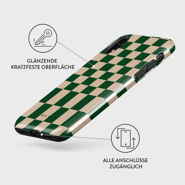 Burga Tough Back Cover für das iPhone Xr - Ivy League