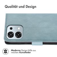 imoshion Luxuriöse Klapphülle Oppo A6 Pro (5G) - Hellblau