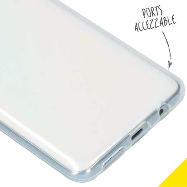 Accezz Clear TPU Backcover Samsung Galaxy A70 - Transparent
