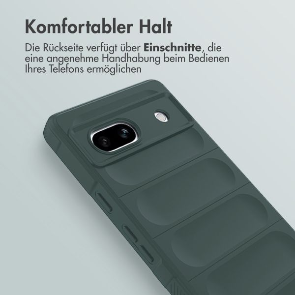 imoshion EasyGrip Backcover Google Pixel 7a - Dunkelgrün