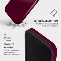 Burga Tough Back Cover MagSafe Apple iPhone 16 - Dark Cherry