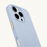 Selencia Rivièra Backcover mit MagSafe mit abnehmbaren Haken Apple iPhone 16 Pro - Powder Blue