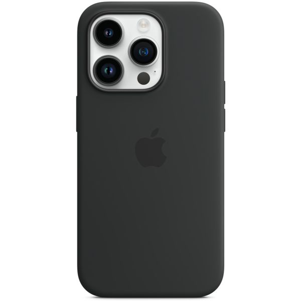 Apple Silikon-Case MagSafe für das Apple iPhone 14 Pro - Midnight