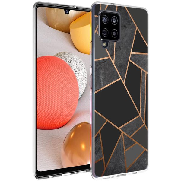 imoshion Design Hülle für das Samsung Galaxy A42 - Black Graphic