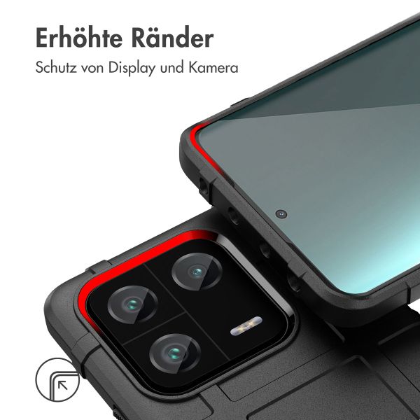 imoshion Rugged Shield Backcover für das Xiaomi 13 Pro - Schwarz