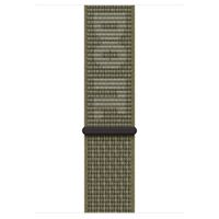 Apple Nike Sport Loop Band für das Apple Watch Series 1 bis 10 / SE / Ultra (2) (44/45/46/49 mm) - Sequoia / Pure Platinum