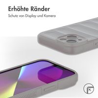 imoshion EasyGrip Back Cover für das iPhone 14 - Grau