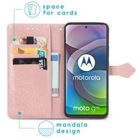 imoshion Mandala Klapphülle Motorola Moto G 5G - Roségold