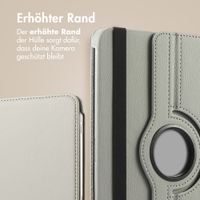 imoshion 360° drehbare Klapphülle Samsung Galaxy Tab A11 Plus - Grau
