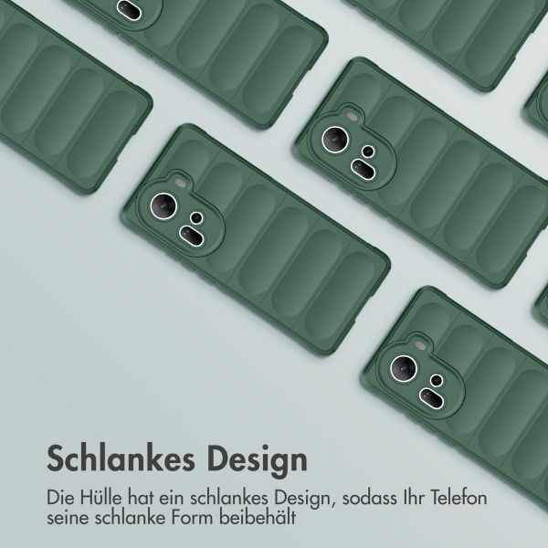 imoshion EasyGrip Back Cover für das Oppo Reno 11 - Dunkelgrün