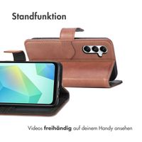 imoshion Luxuriöse Klapphülle Samsung Galaxy A17 - Braun