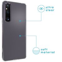 imoshion Gel Case für das Sony Xperia 1V - Transparent